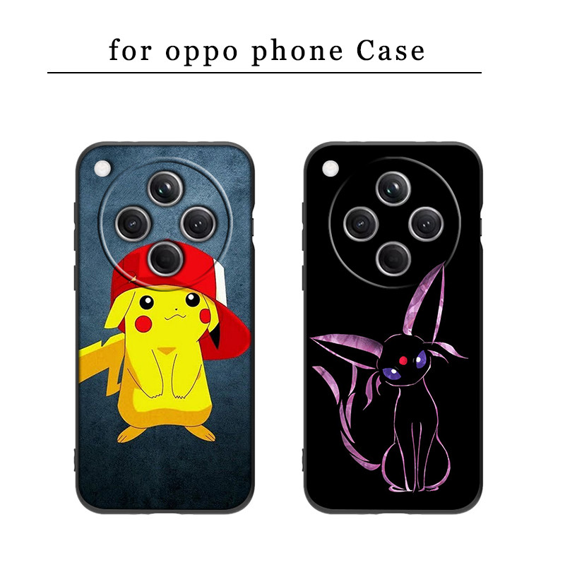 LH217 Pikachu Pokemon น่ารัก OPPO ค้นหา X3 Neo Pro F11 A9 2019 R9 F1 Plus Reno 5 6 Lite Pro Plus 2Z 