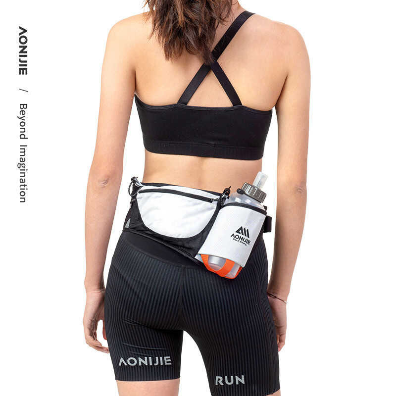 AONIJIE เข็มขัดนักวิ่งกีฬากระเป๋าคาดเอวให้ความชุ่มชื้