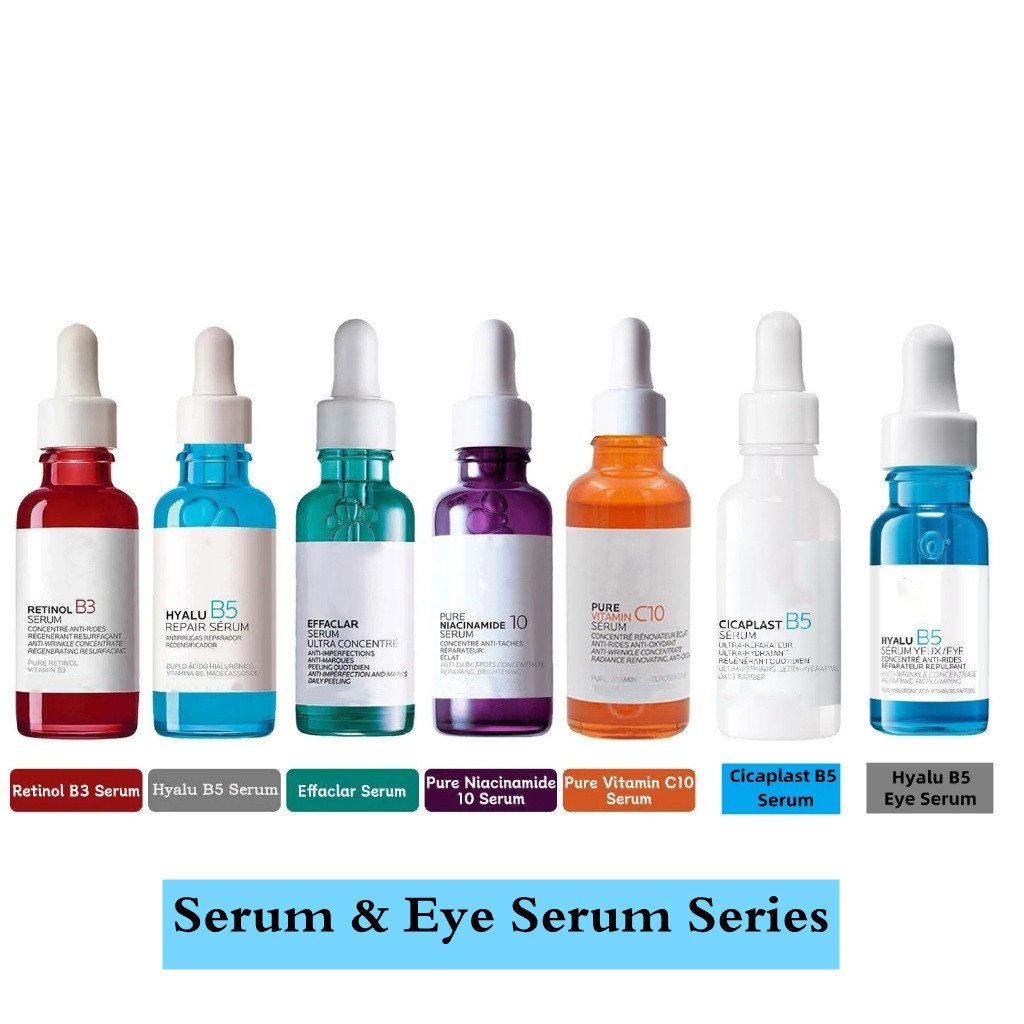 Effaclar Serum / Retinol B3 Serum / Niacinamide10 Serum / Vitamin C10 Serum / Cicaplast B5 Serum /