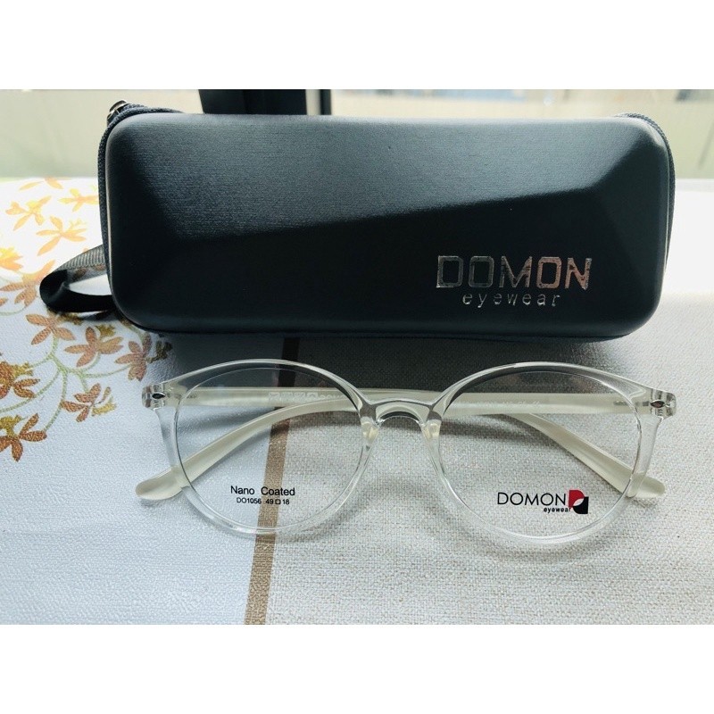 ♞,♘กรอบแว่นเกาหลี บิดงอได้ ยืดหยุ่น น้ำหนักเบา DOMON รุ่นDO1056วัสดุNano Coated