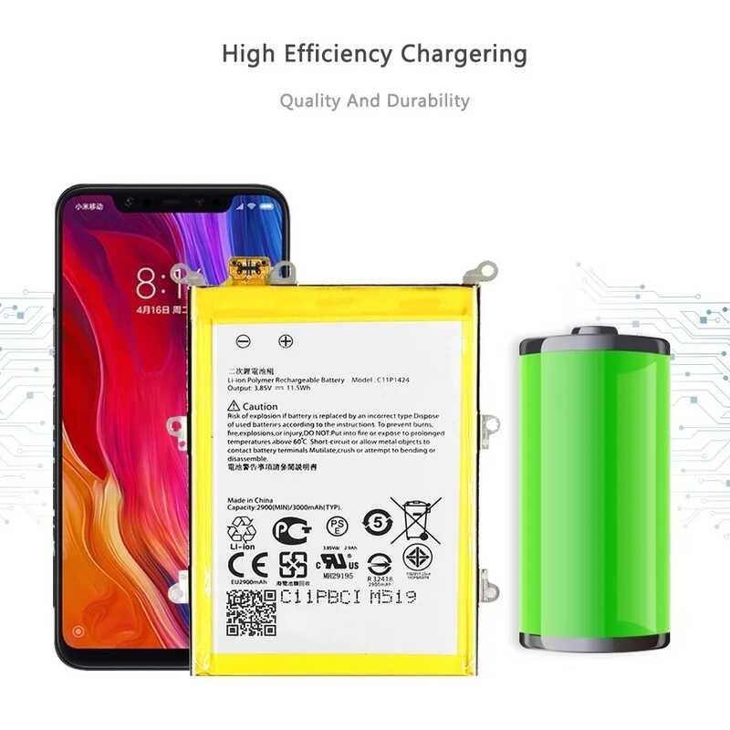 C11P1424 (With iron sheet) 3000mAh Battery For Asus ZenFone 2 ZenFone2 Z00AD Z00BD ZE551ML ZE550ML
