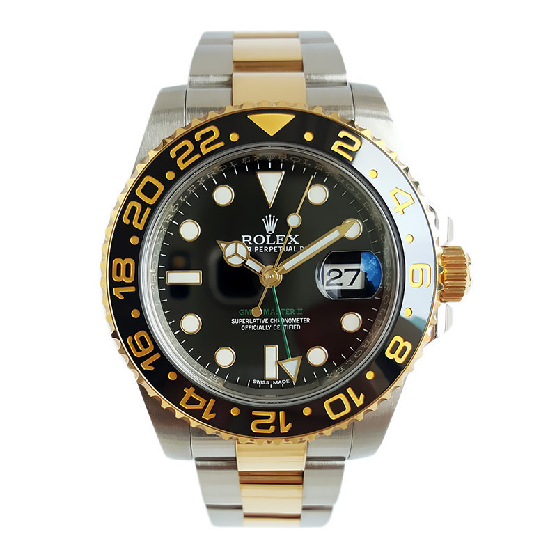 Rolex Rolex นาฬิกาผู้ชาย Greeny Type II Series116713นาฬิกาผู้ชายกลไกอัตโนมัติ
