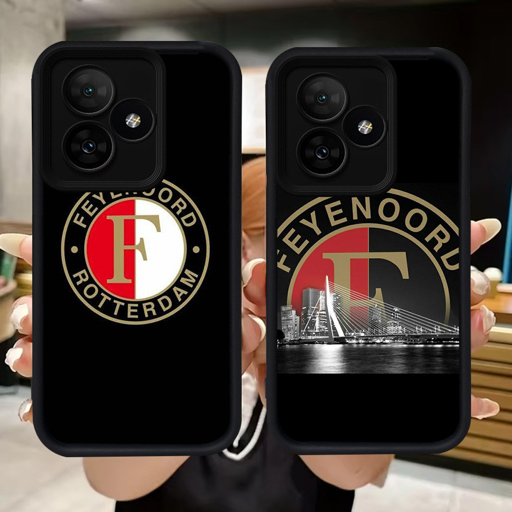 Q79 Feyenoord-FC นุ่มสําหรับ Realme C63 C55 C67 Narzo 50A Prime GT 6 C51 C53 หมายเหตุ 50 C31 C35 60 