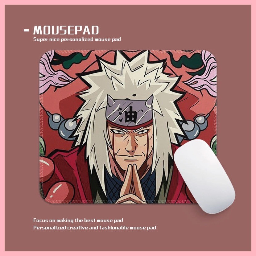 [GUYN] แผ่นรองเมาส์ Naruto Jiraiya Naruto Jiraiya อะนิเมะการ์ตูนแผ่นรองเมาส์หอพักเกมโน้ตบุ๊คแผ่นรองค