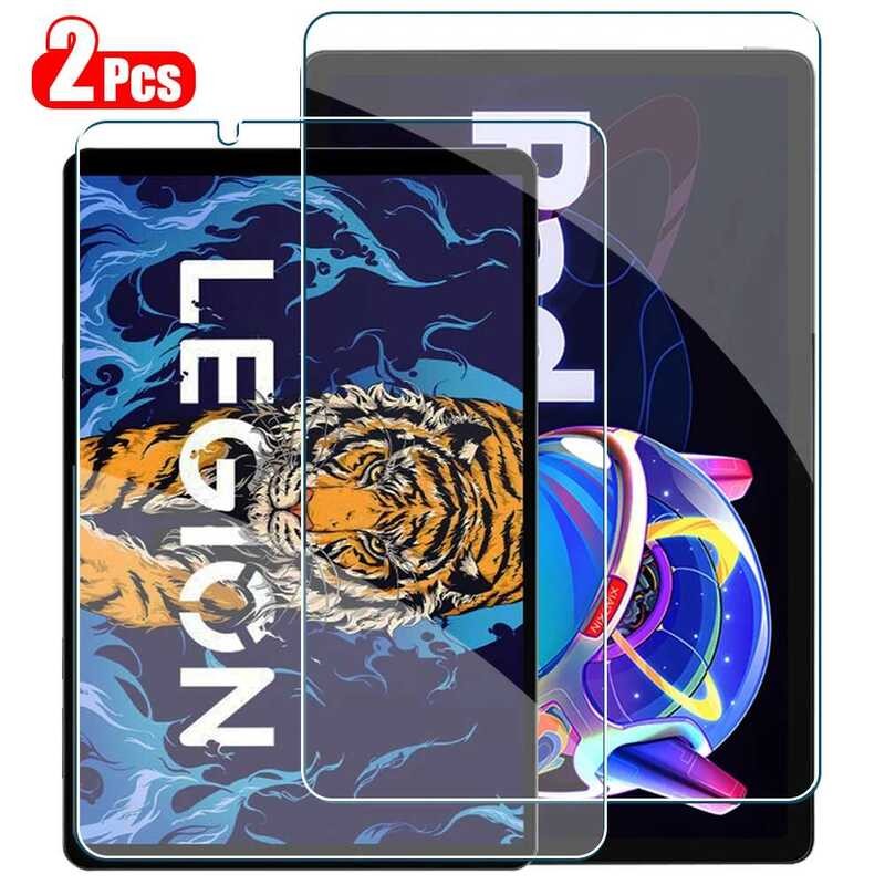 2 ฟิล์มกันรอยกระจกนิรภัย ชิ้นสำหรับ Lenovo Y700 Legion TAB M10 Fhd Plus M9 M8 P11 Pro P12 Xiaoxin Pa