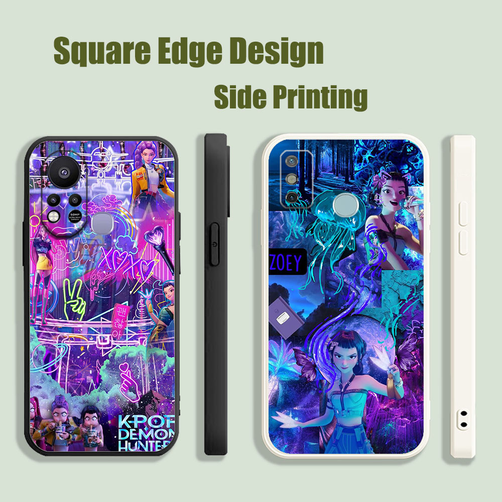 SAMSUNG เคสสําหรับSamsung A12 A10 A10S A20S A03S A50 A31 A02S A11 kpop demon hunters ZoeyจากKdh FXP1