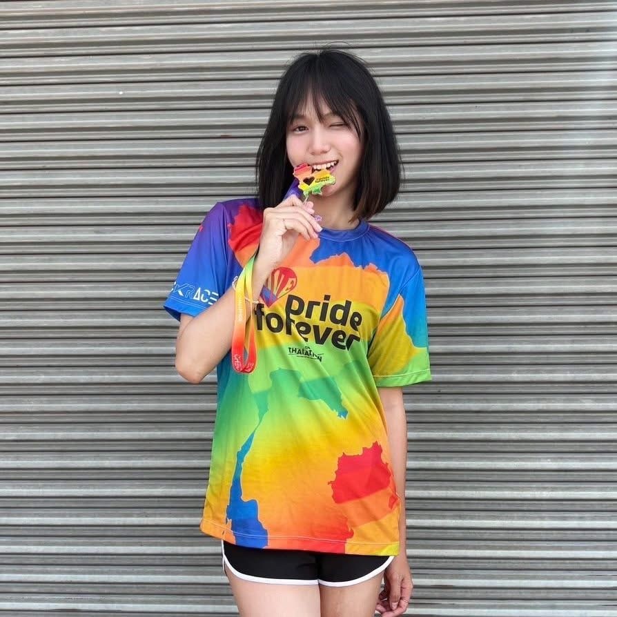 NEW!!! เสื้อวิ่ง The Mall Korat Marathon pride prerver 2025 C