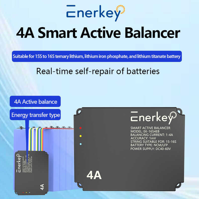 ❤ Enerkey 2-4A 2S-16S Li-Ion Lifepo4 LTO NCA Lithium Battery Active Balancer