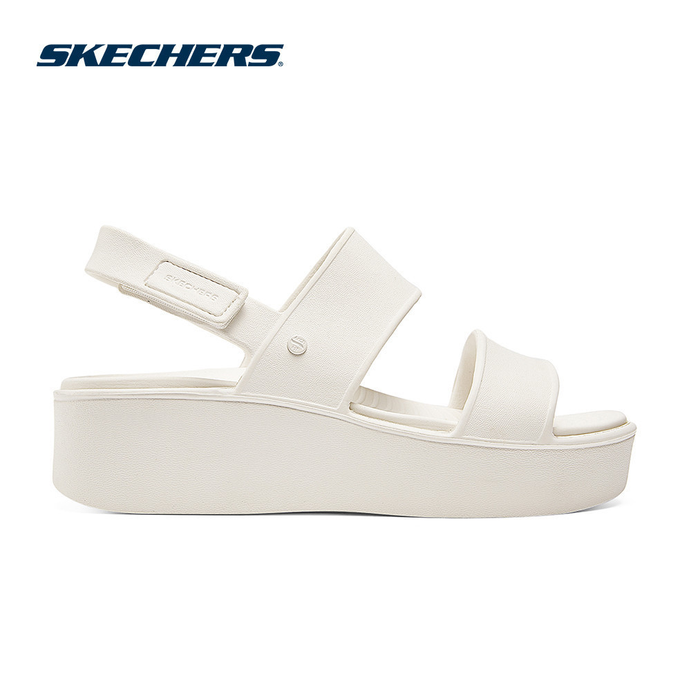 Skechers สเก็ตเชอร์ส รองเท้าแตะ ผู้หญิง Foamies Arch Fit Upbeat Sandals - 111257-WHT