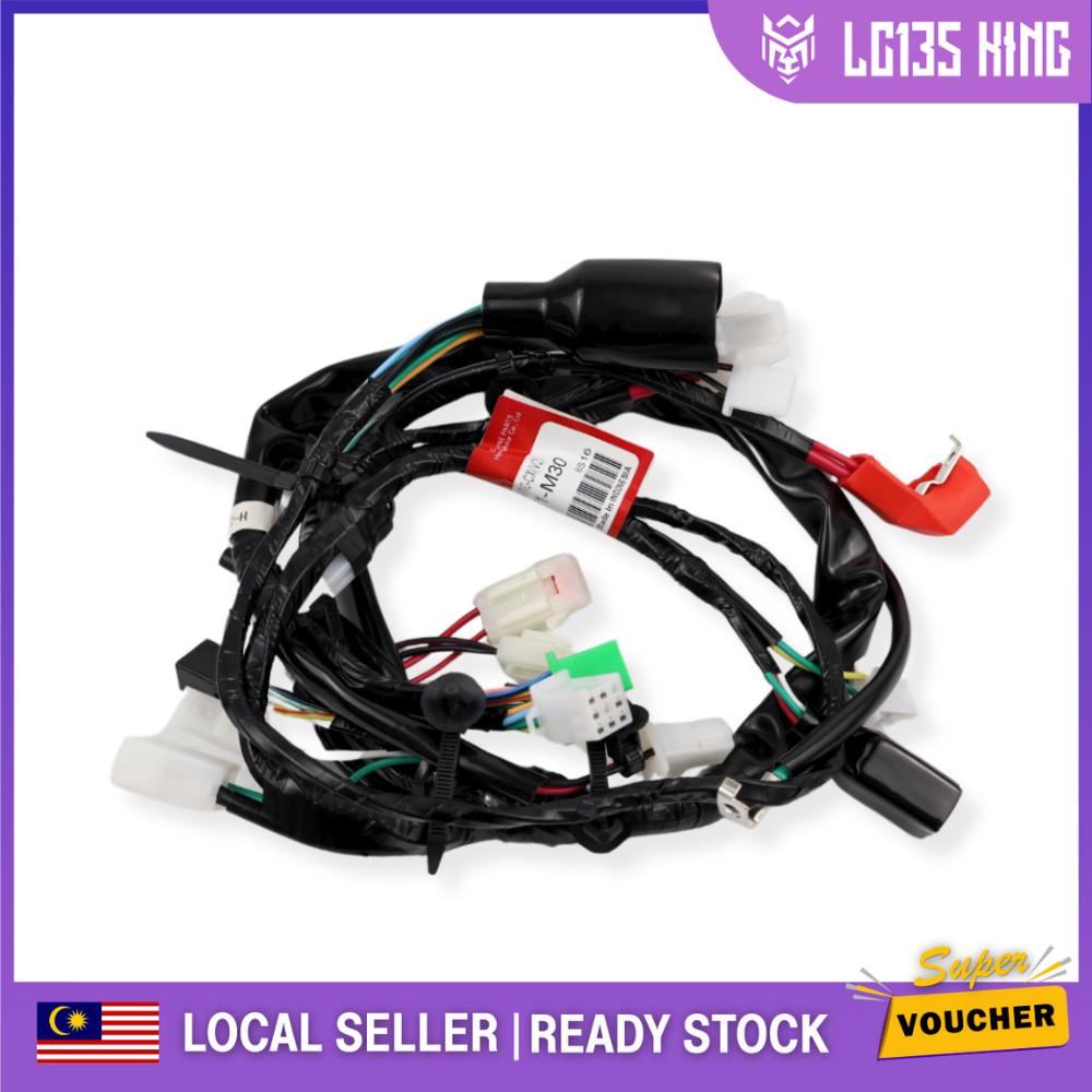 HONDA CX110 WAVE110 CX WAVE CX 110 WAVE ALPHA 110 (V2) สายไฟชุดสายไฟ HONDA