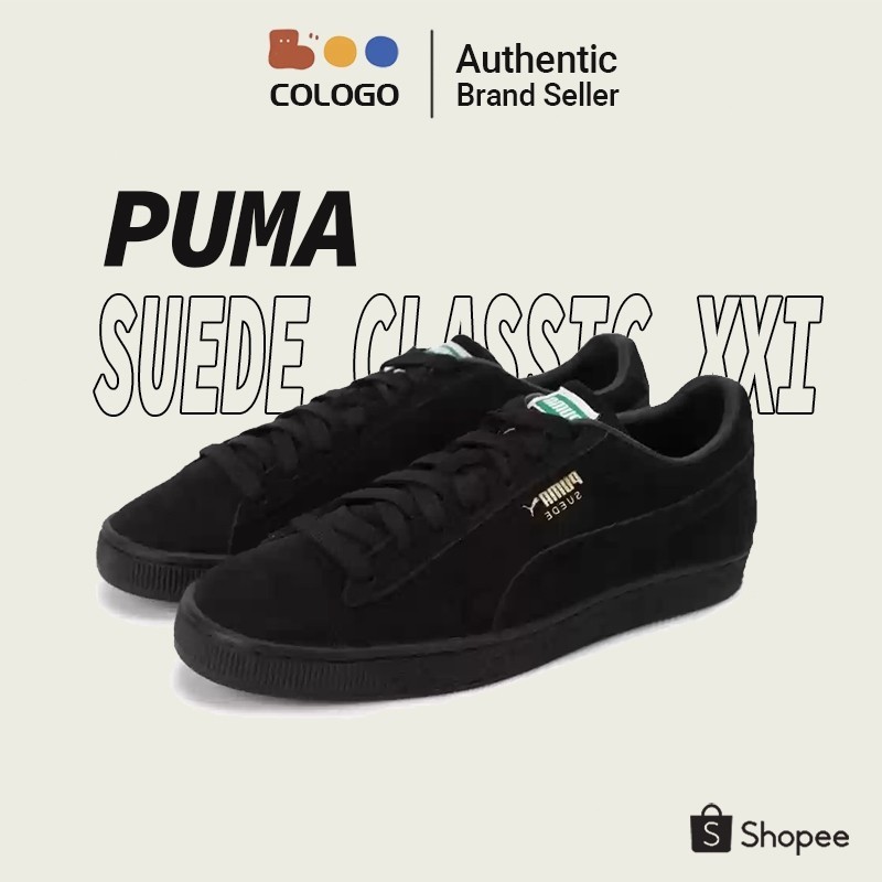 ฟิกเกอร์ PUMA Suede Classic XXI "Black" รองเท้า