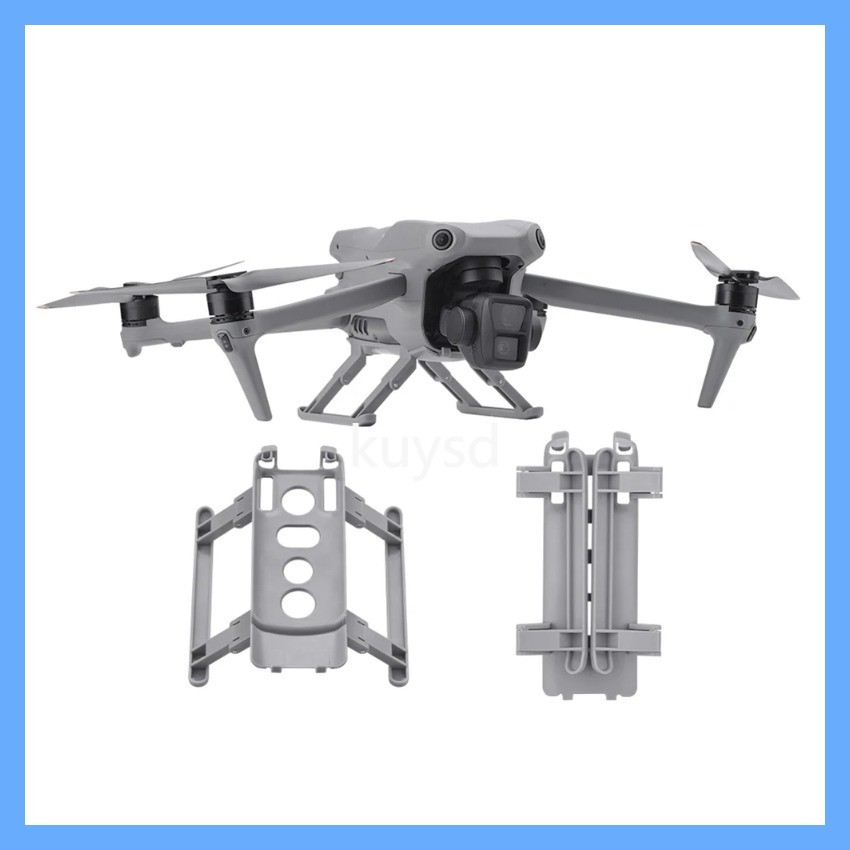 ins  Foldable Expansion Landing Gear Heighten 37mm Drone Landing Gear Quick Release for DJI Air 3 D