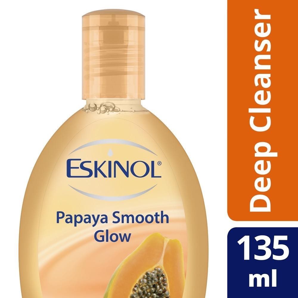 Eskinol Deep Cleanser Papaya Smooth Glow 135ML