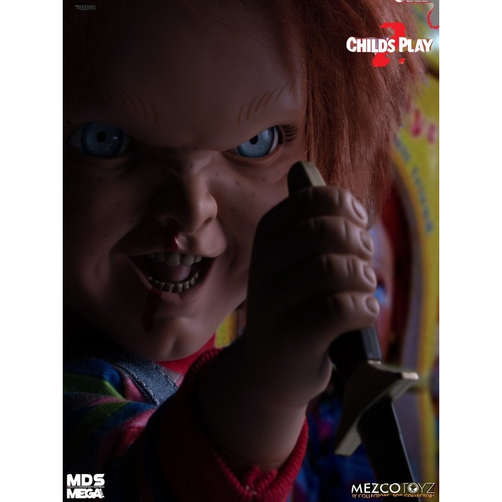 Mezco Ant MDS Designer Series 50 ซม. เคลื่อนย้ายได้ Tough Chucky พร้อมสต็อก