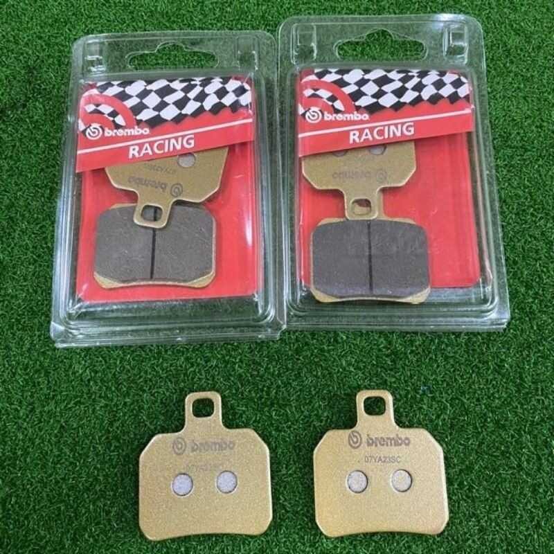 [ประสิทธิภาพสูง] ผ้าเบรค Brebo P34 / M3 / K50 / Gp4 / GSX / M4 (เผา)
