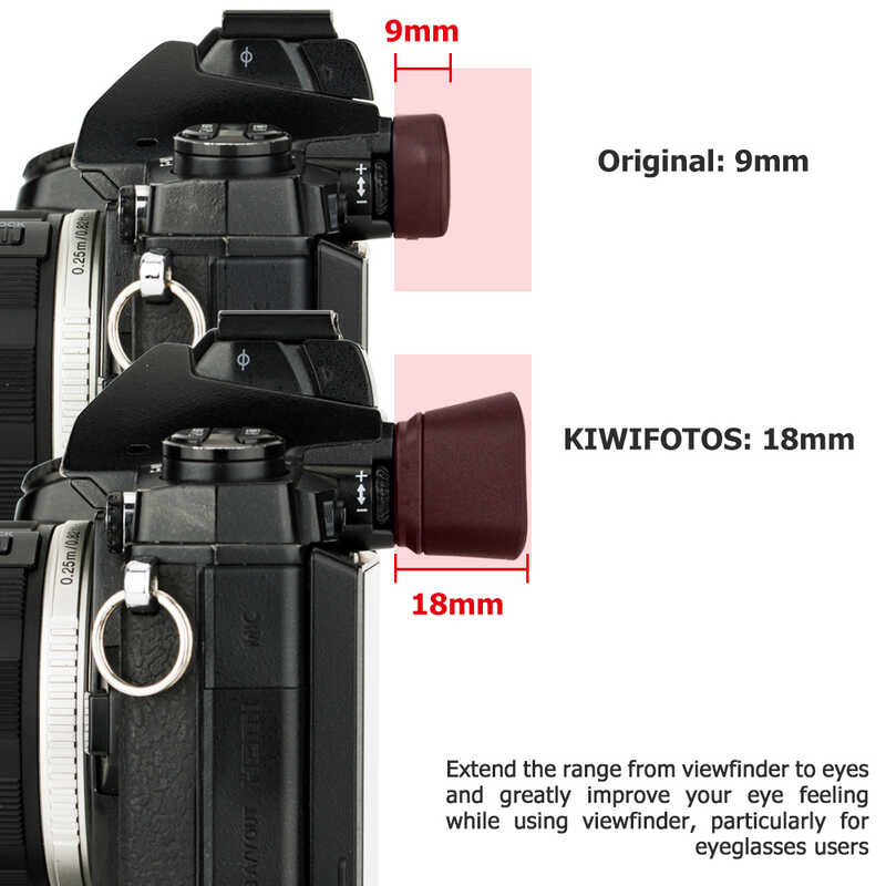 Δ Om-D Mark II OMD E-M1 III กล้องมองภาพช่องมองภาพเปลี่ยน Olympus Ep