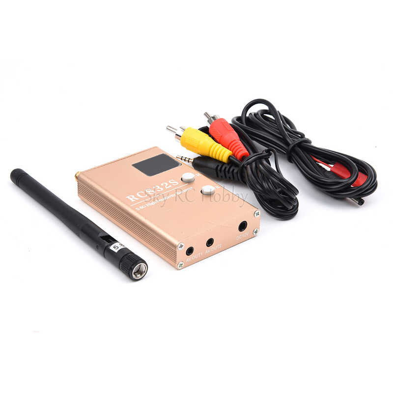 Δ FPV 5.8Ghz 600Mw 48Ch ไร้สาย AV A / V Transceiver Ts832 Rc832 Rc832s Tx Rx Kit สำหร