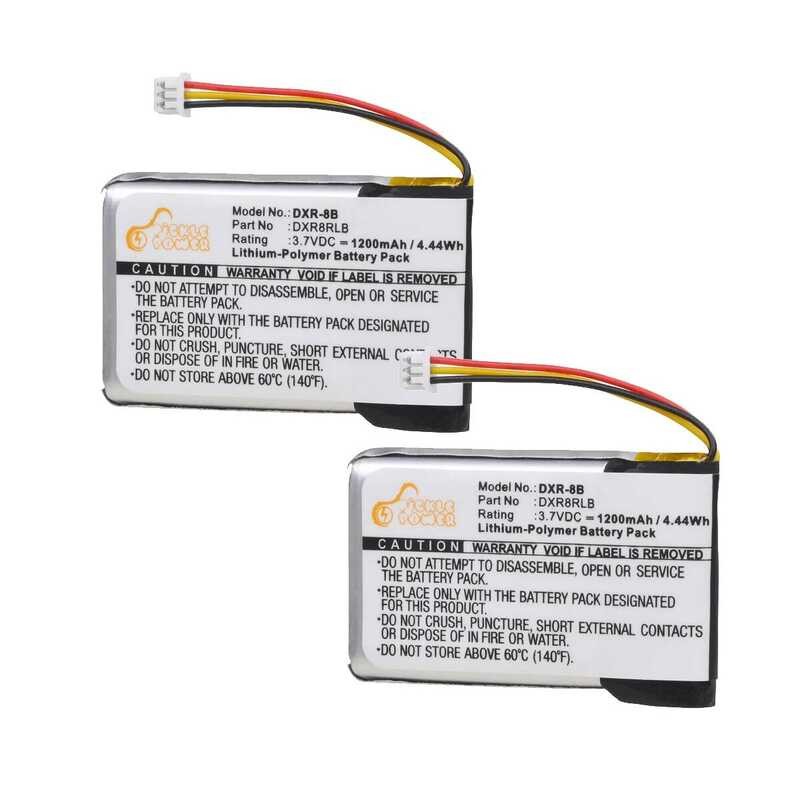 แบตเตอรี่ทดแทน DXR-8 สำหรับ Infant Optcs DXR8 เครื่องติดตามเด็ก SP803048 1200mAh 3.7V L-โพลีเมอร์ รี