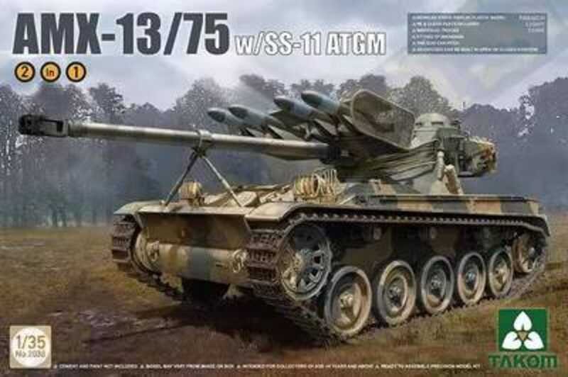 TAKOM 2038 1/35 AXM-13/75 พร้อม SS-11 ATGM