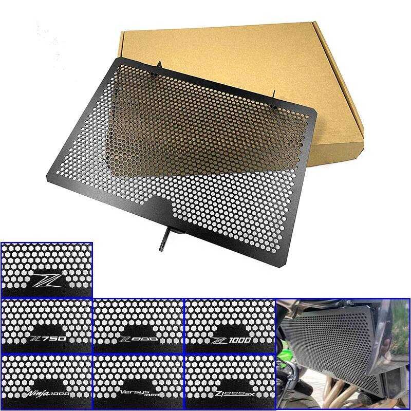 เหมาะสําหรับ Kawasaki Z1000 Z800 Z750 Alien Beast 1,000VERSYS ถังน้ําสุทธิ Cooling Guard ถังน้ํา GUA