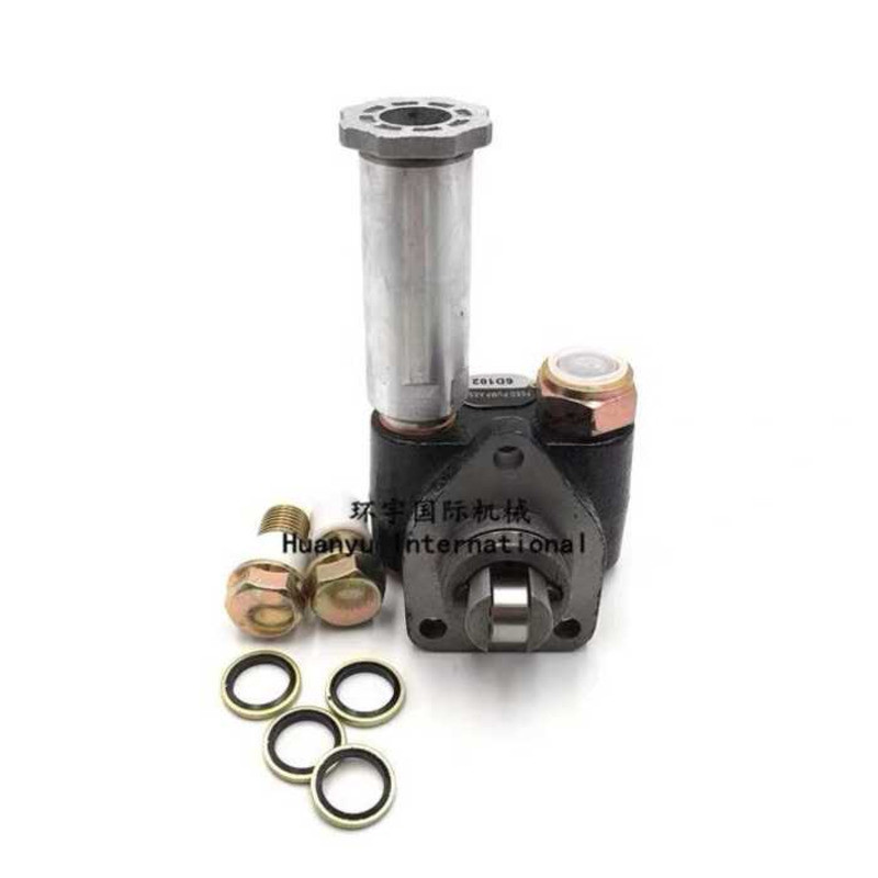 Komatsu excavator parts PC60-5 PC120-6 PC130-7 PC128US oil hand pump transfer pump 4D95 engine oil