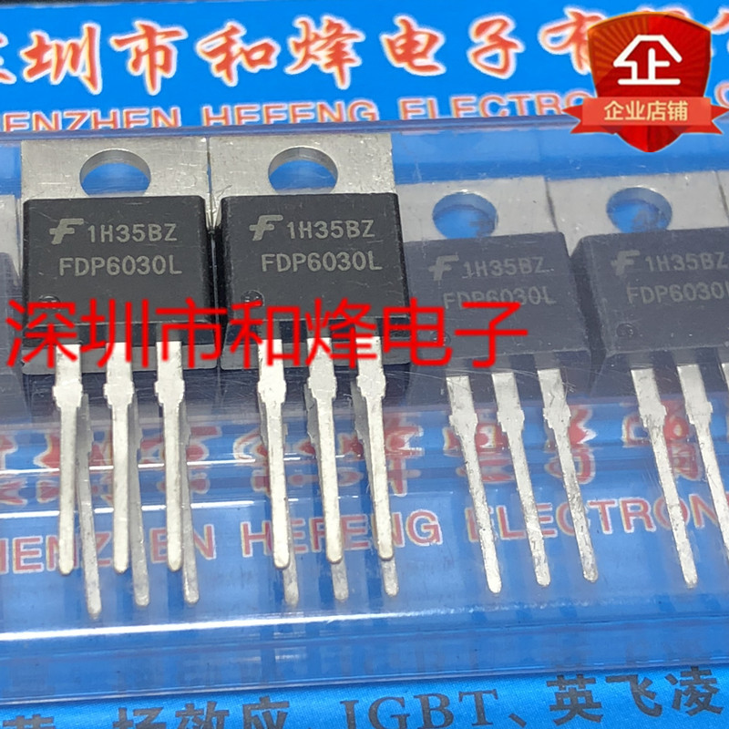 5 ชิ้น FDP6030L TO-220 30V 60A