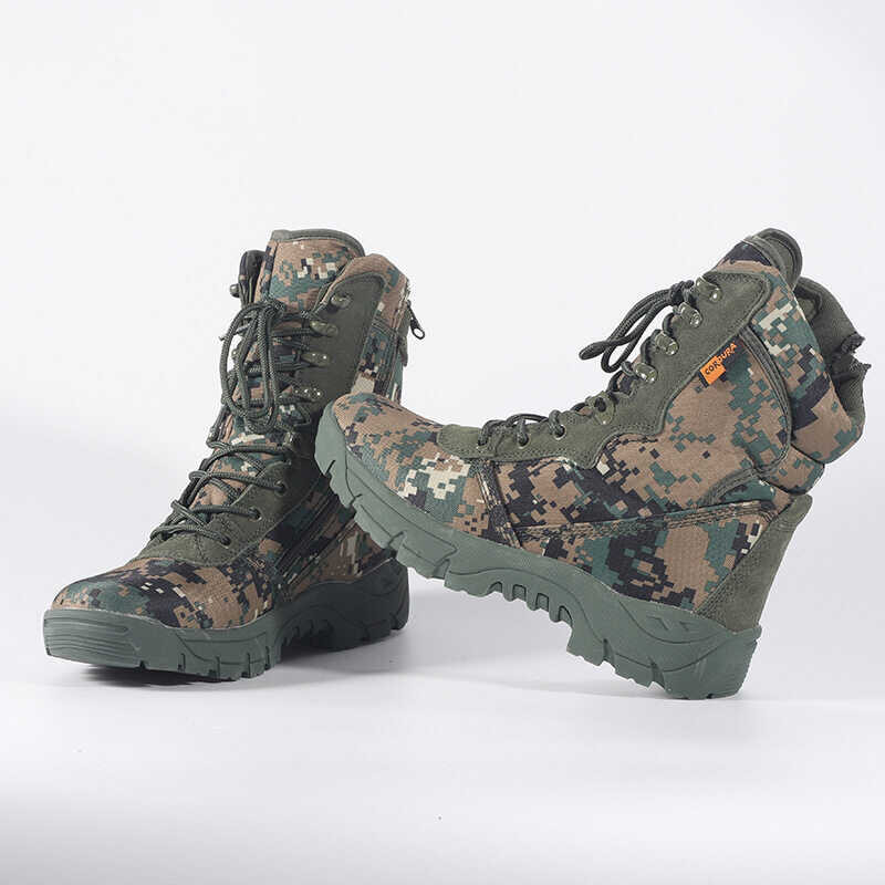 ❤ Outdoor Sports Mountaineering Boot+ Green Jungle Cross-Country Boots+Khaki Camouflage Desert