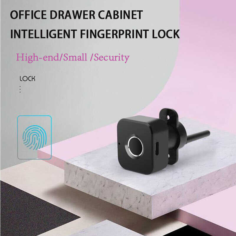 ❤ Boland Triple Intelligent Office Desk File Safe Drawer Fingerprint Cabinet Lock