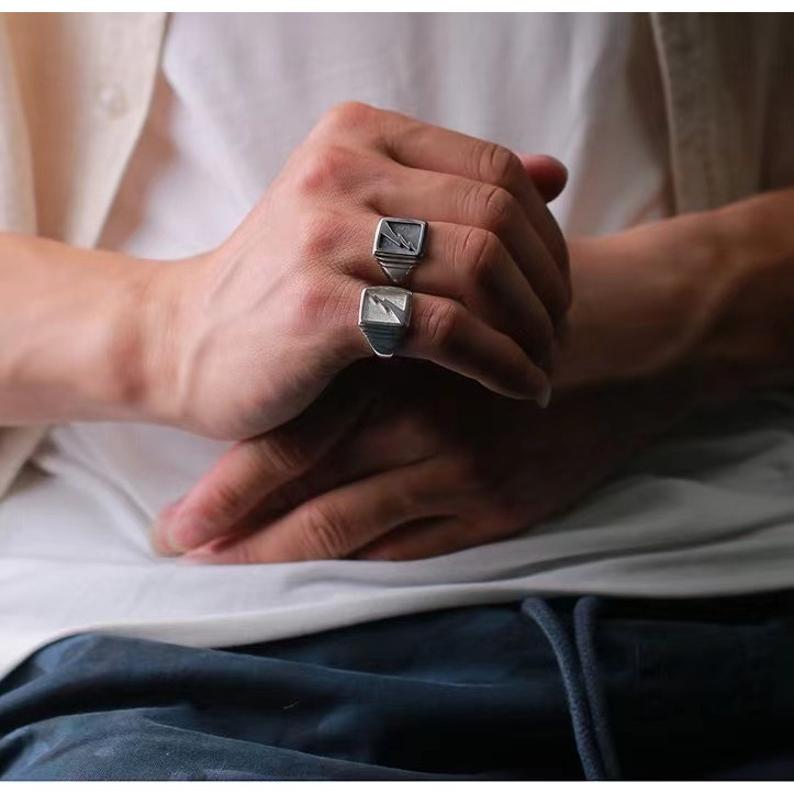 Goro's Goro's Takahashi Goro แหวนเงินแท้ 925 แฮนด์เมด สไตล์ญี่ปุ่น สําหรับผู้ชาย