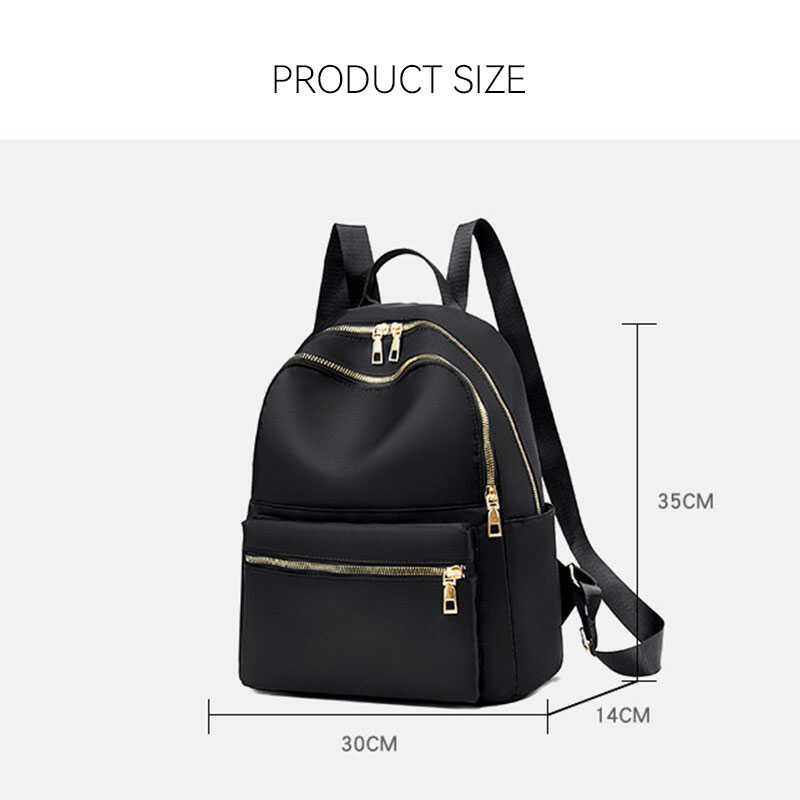 Jack Deere New Fashion Korean Version Of Oxford Cloth Small Everything Large Capacity Simple Women