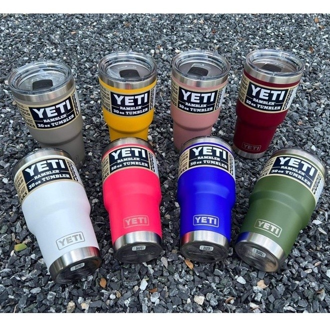 ♞,♘แก้วเยติ Yeti Rambler 30oz Tumbler ของแท้ 100% * มีรับประกัน 1 ปี ฝาแม่เหล็กสไลด์*