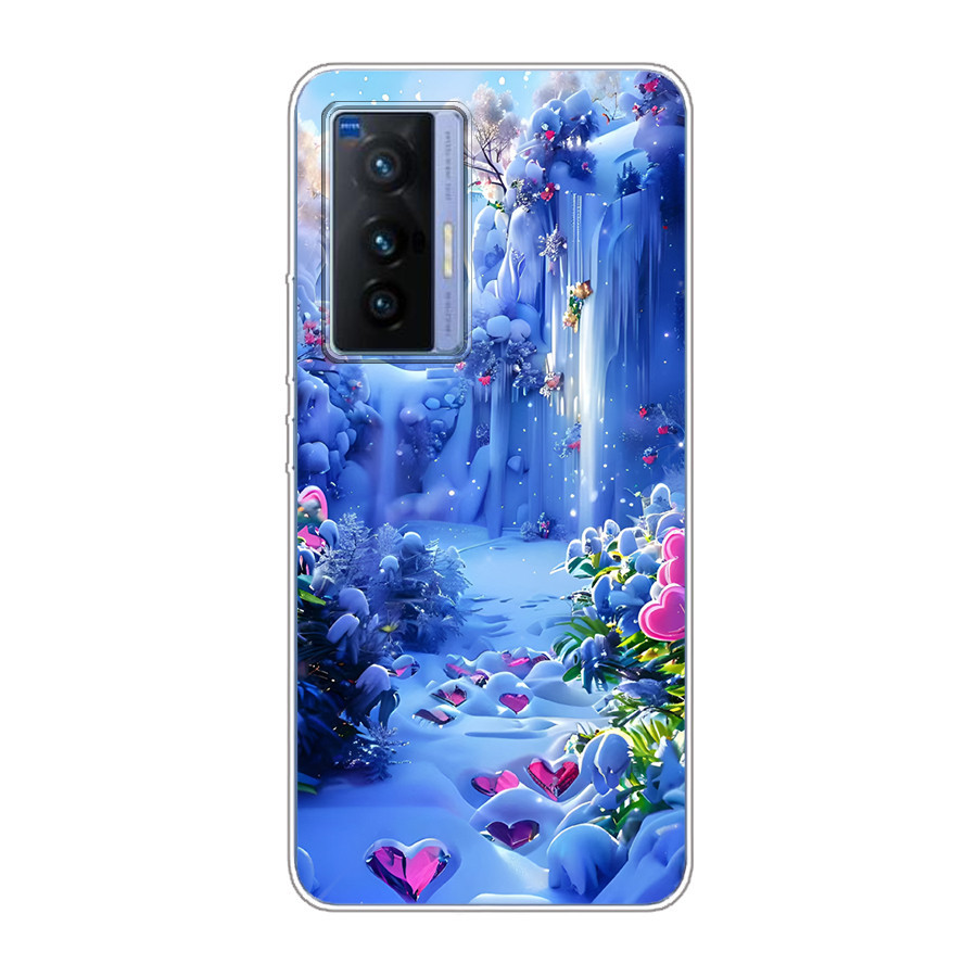 เคสสําหรับ vivo x70 pro Soft Case TPU Print Phone Cover - รูปที่ 5