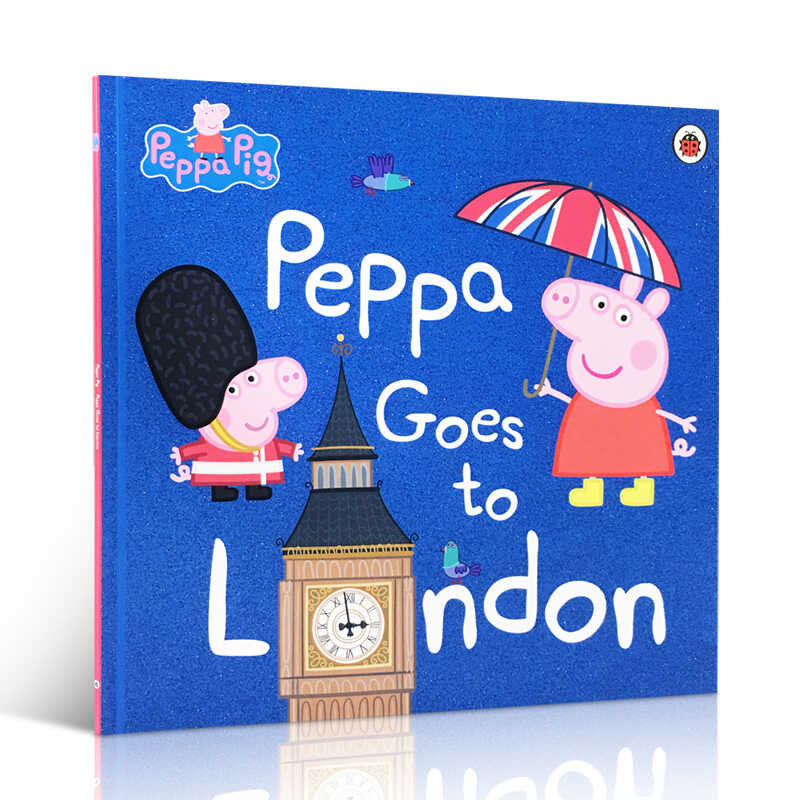 Milu Picture Book Peppa Pig Peppa Goes To London Picture Book Story Book Board Book 3 To 6 Years O