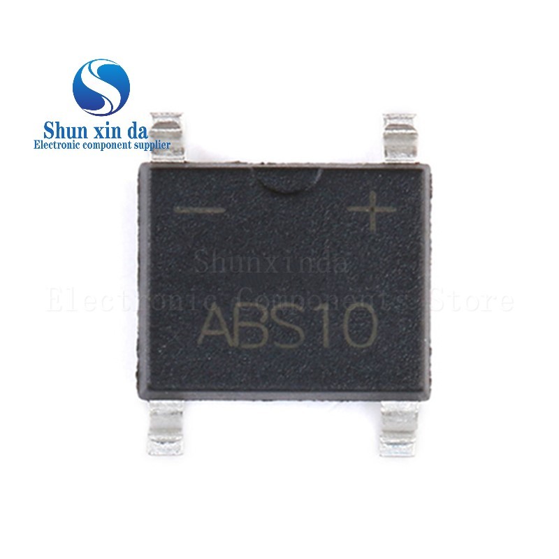 50pcs ABS6 ABS8 ABS10 ABS210 SMD SOP-4 1A 2A 600V 800V 1000V 1KV BRIDGE รีเซ็ต