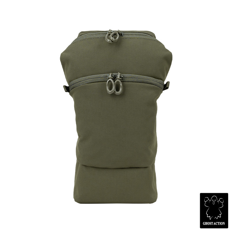 Ghost Action Tactic กระเป๋าวัตถุประสงค์ทั่วไป - กระเป๋า GP 12x5 "MOLLE กระเป๋าเครื่องมือมัลติฟังก์ชั่น 6502