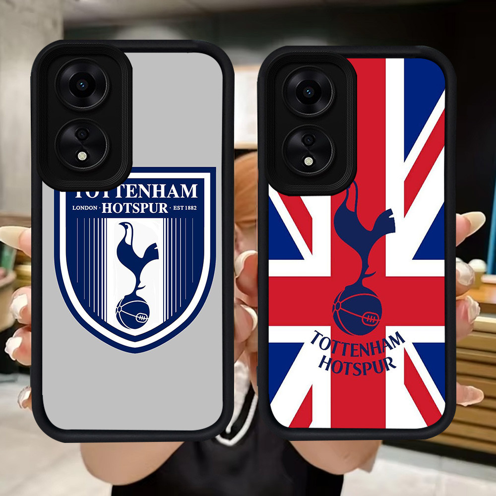 Q89 Tottenham-Hotspur soft Casing สําหรับ OPPO A38 A18 A58 A98 A17 A60 A17K A78 5G