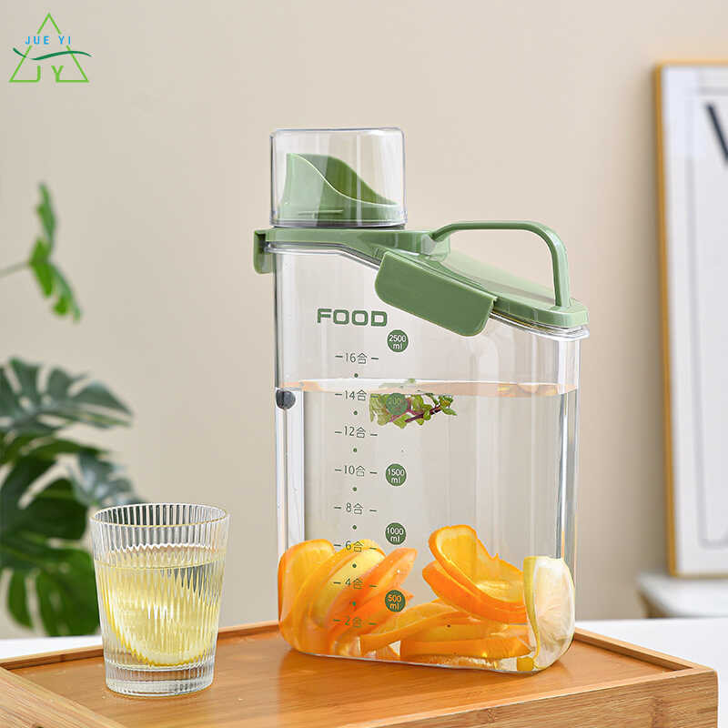 Cold Water Pot Summer Household Refrigerator Cold Water Bucket Lemon Fruit Cold Soaking Pot For Fre