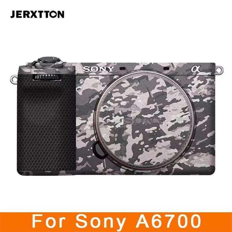 A6700 ฟิล์มสติ๊กเกอร์ สำหรับกล้อง 3M ผิวไวนิล เคสพรีเมียม ฟิล์มป้องกัน ฟิล์มห่อปกสำหรับ Sony Alpha 6