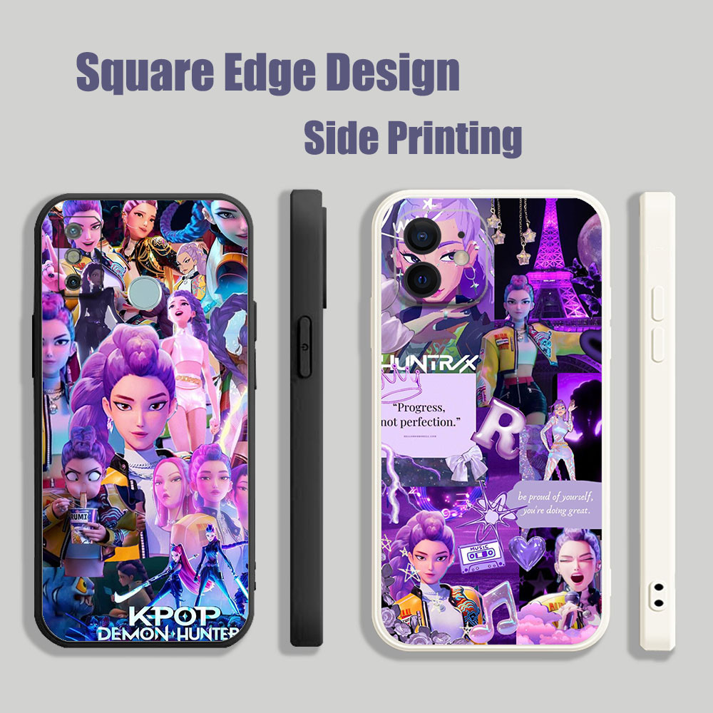 สําหรับRealme C2 C3 8 8i 7i C35 C30 Pro kpop demon hunters rumi Zoy MiiraความงามFXS03 เคสโทรศัพท์สแค