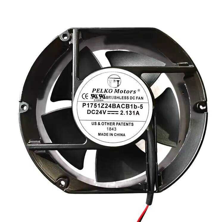 ยี่ห้อใหม่ PELKO PELKO MOTORS P1751Z24BACB1B-5 24V 2.131A พัดลมระบายความร้อน