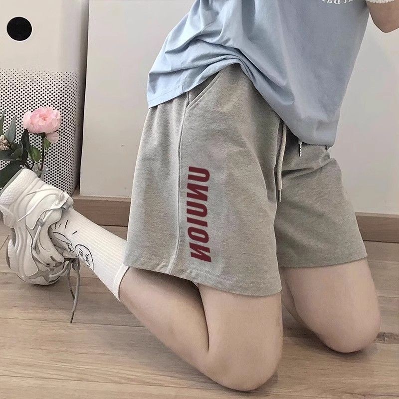 กางเกงขาสั้นผู้หญิงขากว้าง สำหรับฤดูร้อน เหมาะแก่การเล่นกีฬาและการพักผ่อน