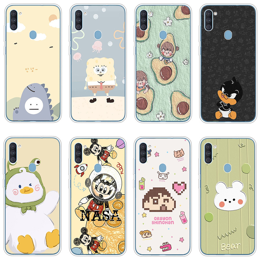 Samsung Galaxy a10s a11 a12 a20s Soft Silicone TPU Casing เคสโทรศัพท์ Cover