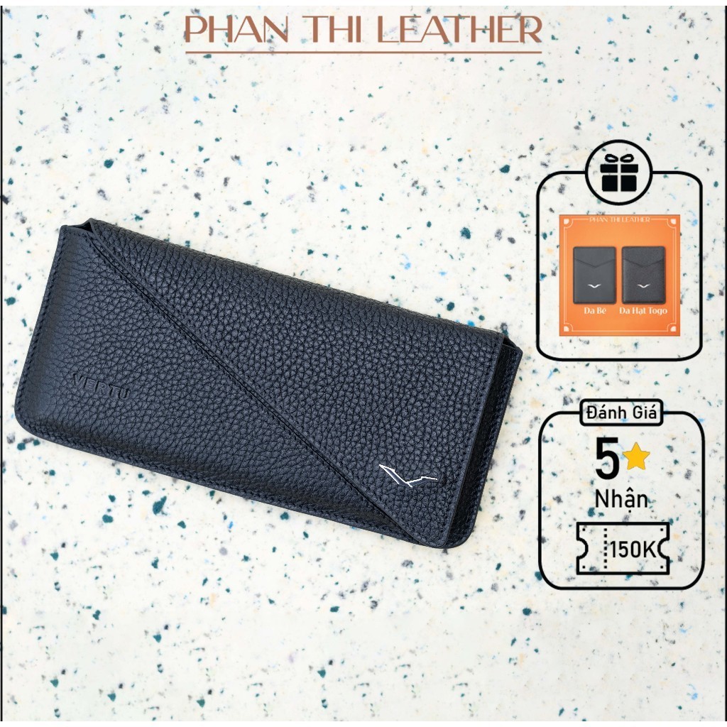 Vertu Meta 1 - I Vertu 5G Togo Grain Leather Phone Case โมเดลฝาแนวนอน