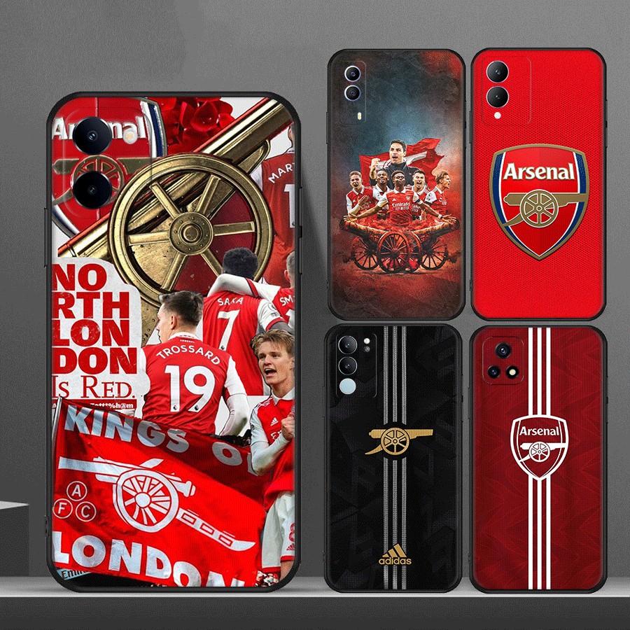 J5T arsenal FC สําหรับ Vivo U3 Y19 S1 S16 S17 S19 Pro S17T T3 lite Z9 V5 Y67 V5s Lite Y66 TPU ซิลิโค