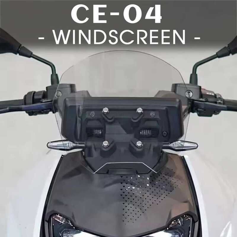 CE-04 กระจกหน้ารถมอเตอร์ไซค์สำหรับ CE04 กระจกหน้ารถ CE 04 อุปกรณ์เสริม หน้าจอทัวร์ริ่ง แผ่นกันลม