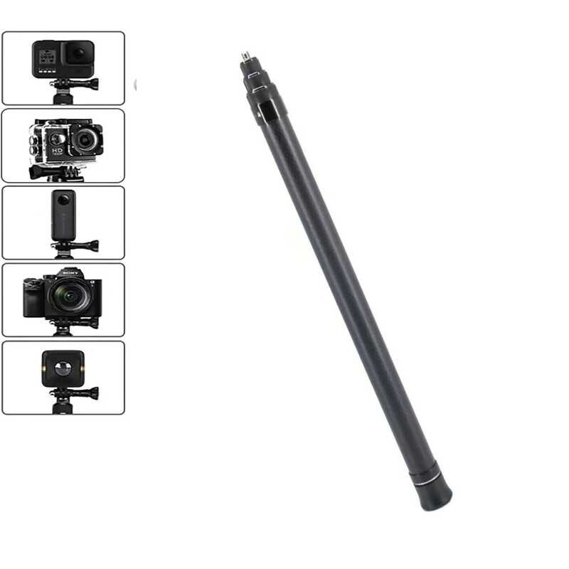 5 ไม้เซลฟี่คาร์บอนไฟเบอร์ยาวพิเศษ เมตร / 197 นิ้ว สำหรับ Insta360 X4 Insta 360 X/ONE X2/ R ONE RS X3