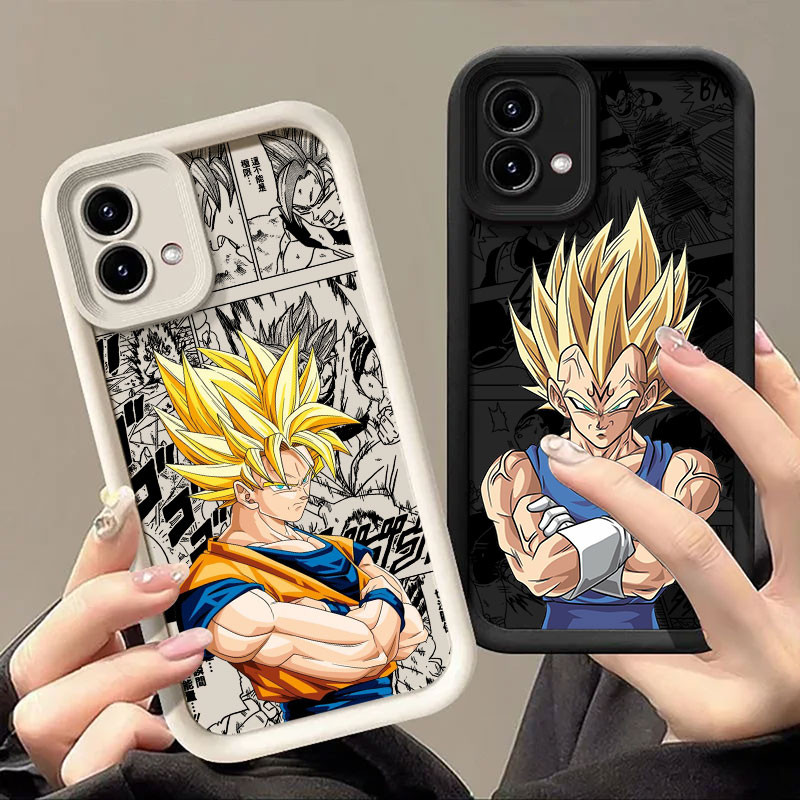 Dragon Ball Z อะนิเมะ Goku การ์ตูนเคสโทรศัพท์สําหรับ Motorola MOTO G85 G84 G35 5G G54 G75 G32 G34 G2