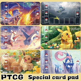60x35 ซม.อะนิเมะ Pokemon PTCG การ์ด Pad Charmander Pikachu ผ…