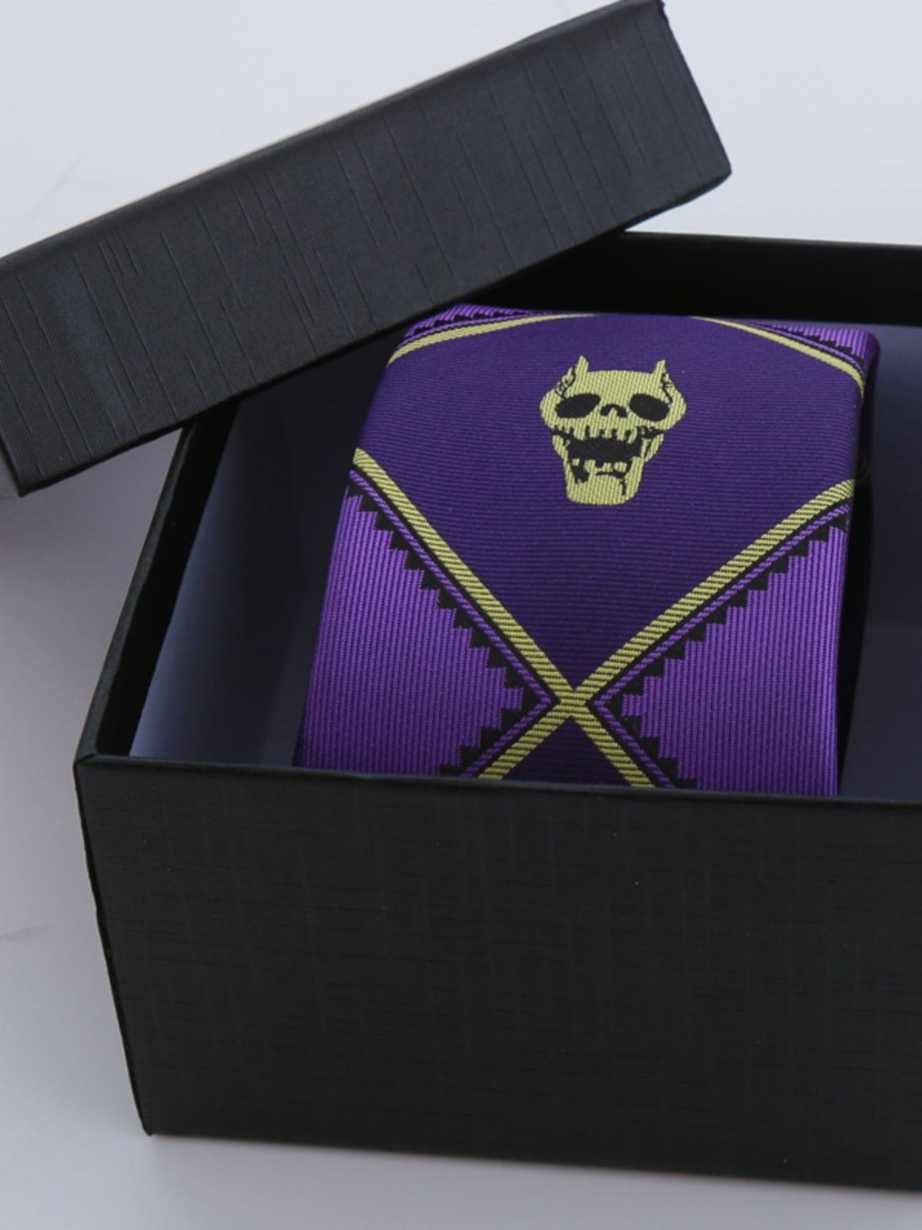 Kira Yoshikage Tie JOJO Bizarre Adventure สินค้า COS Skeleton Killer Queen ผู้ชายผู้หญิง Joint อะนิเ