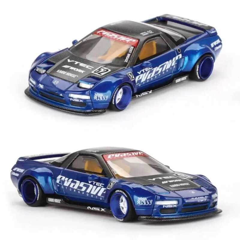 Kaido House + MINIGT M 1:64 NSX Sive V2 รถโมเดล Diecast